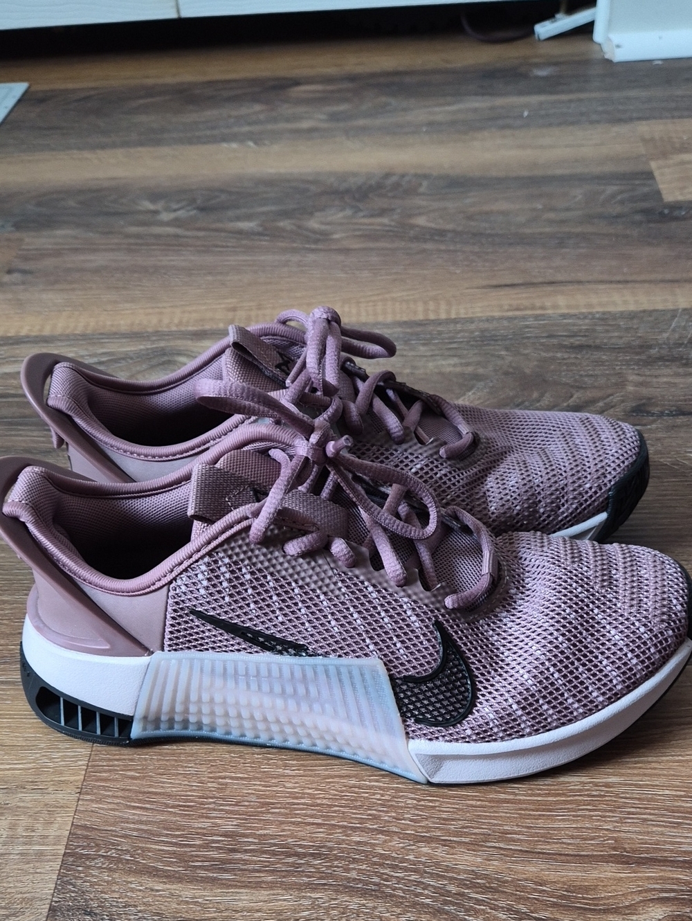 Nike Free Metcon 5 Training Shoes Smokey Mauve Plum Dust Black Size 7